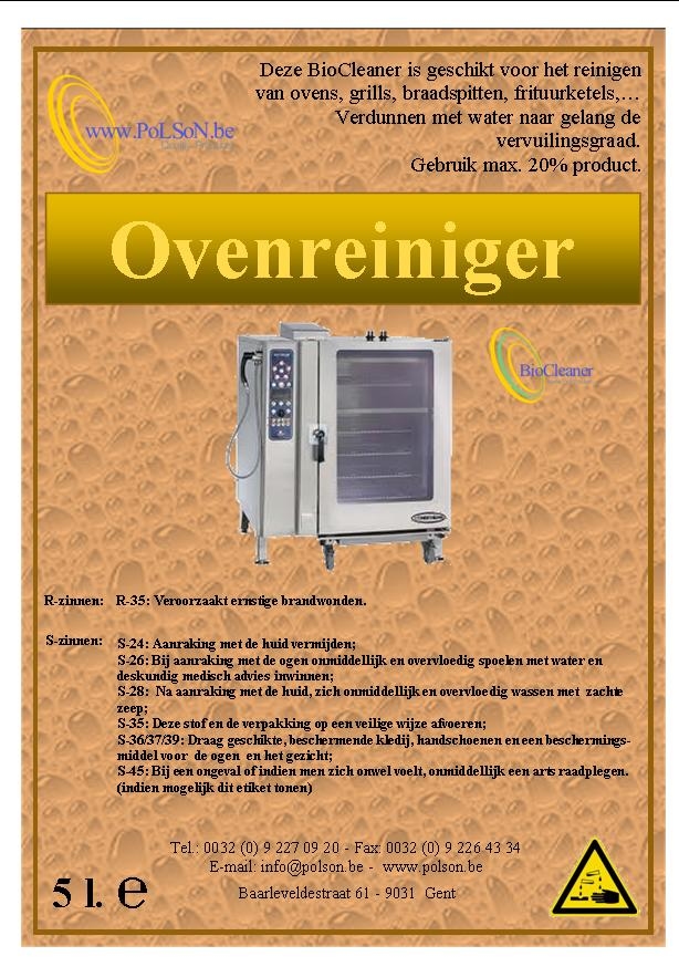 OVENREINIGER 5L.