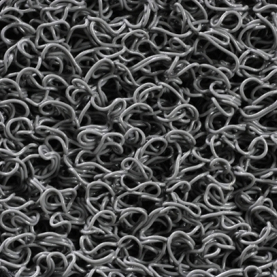 Spaghettimat met rug - afsnijding per lopende meter, rolbreedte 1,2 m - ANTRACIET