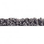 Spaghettimat zonder rug - 1,2 x 6 m - ANTRACIET