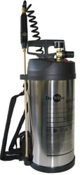 Spray-Master 10 l inox CA. Chemisch resistente dichtingen.