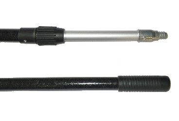 Telescopische steel 2 x 1,20 m PRO zwart