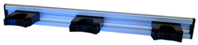 Toolflex alu-rail 35 cm voor steelklemmen e.d. / st.