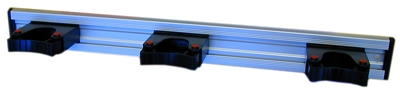 Toolflex alu-rail 50 cm. voor stelklemmen e.d. / st.