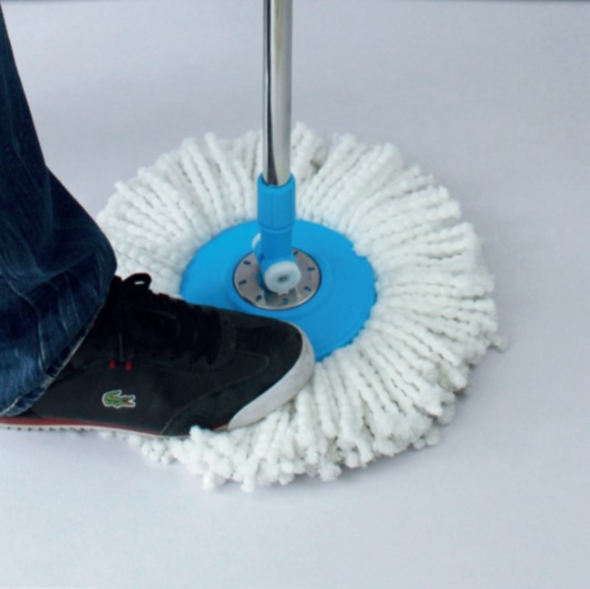 Turbo Mop Kompact  met lange steel en 2 mops!