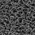 Spaghettimat met rug - 1,2 x 6 m - ANTRACIET
