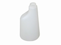 NIEUW Fles 600ml polyethyleen transparant en schaalverdeling