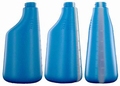 NIEUW: Fles 600 ml polyethyleen blauw met schaalverdelingen
