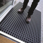 Ringmat OCTA met open bodem 23mm.dik (HD) - 75 x 100 cm.