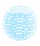 U-FreshSCREEN munt-blauw - 12st