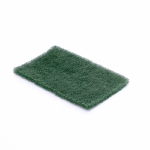Scrubby schuurpad dun - 15 x 10 x 1 cm - GROEN