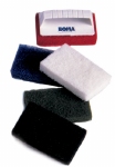 Scrubby schuurpad - 15 x 10 x 2,5 cm - WIT