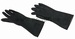 Handschoenen rubber - ZWART - LARGE