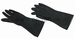 Handschoenen rubber - ZWART - MEDIUM