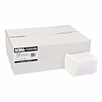 Servetten voor tafeldispenser - zuiver tissue - 1 laags - 25 x 30 cm - WIT - 1800 stuks (12x150)