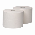 Industriële Handdoekrol 2lg Wit 2x800v Pak 2 rollen