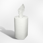 Minirol wit 100% cellul. zonder koker 1-laag x 23gr/m² 12st