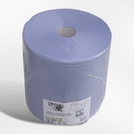 Poetsrol Blauw 38x38cm 100% cellulose 1000v 3lg 1 rol