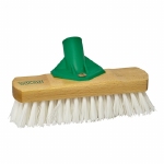 Schrobborstel polyamide met steelhouder - 23 cm