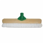 Schrobborstel polyamide met steelhouder - 40 cm