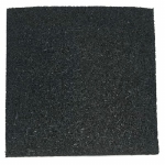 Rubber ondermat 10 mm - afsnijding per lopende meter, rolbreedte 1,25 m