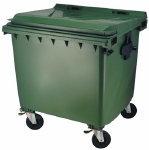 Container met 4 wielen - 770 l - GROEN