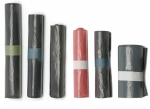 HD zak - 120 x 140 cm - T40 - 365 l - GRIJS - rol 15 stuks