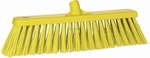 Straatborstel polyester vezels hard - 177 x 69 x 470 mm geel