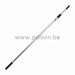 2-delige telescopische steel - 2 x 1,25 m