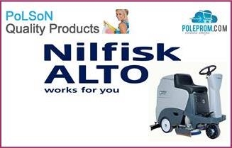 Schrobzuigmachines Nilfisk-Alto