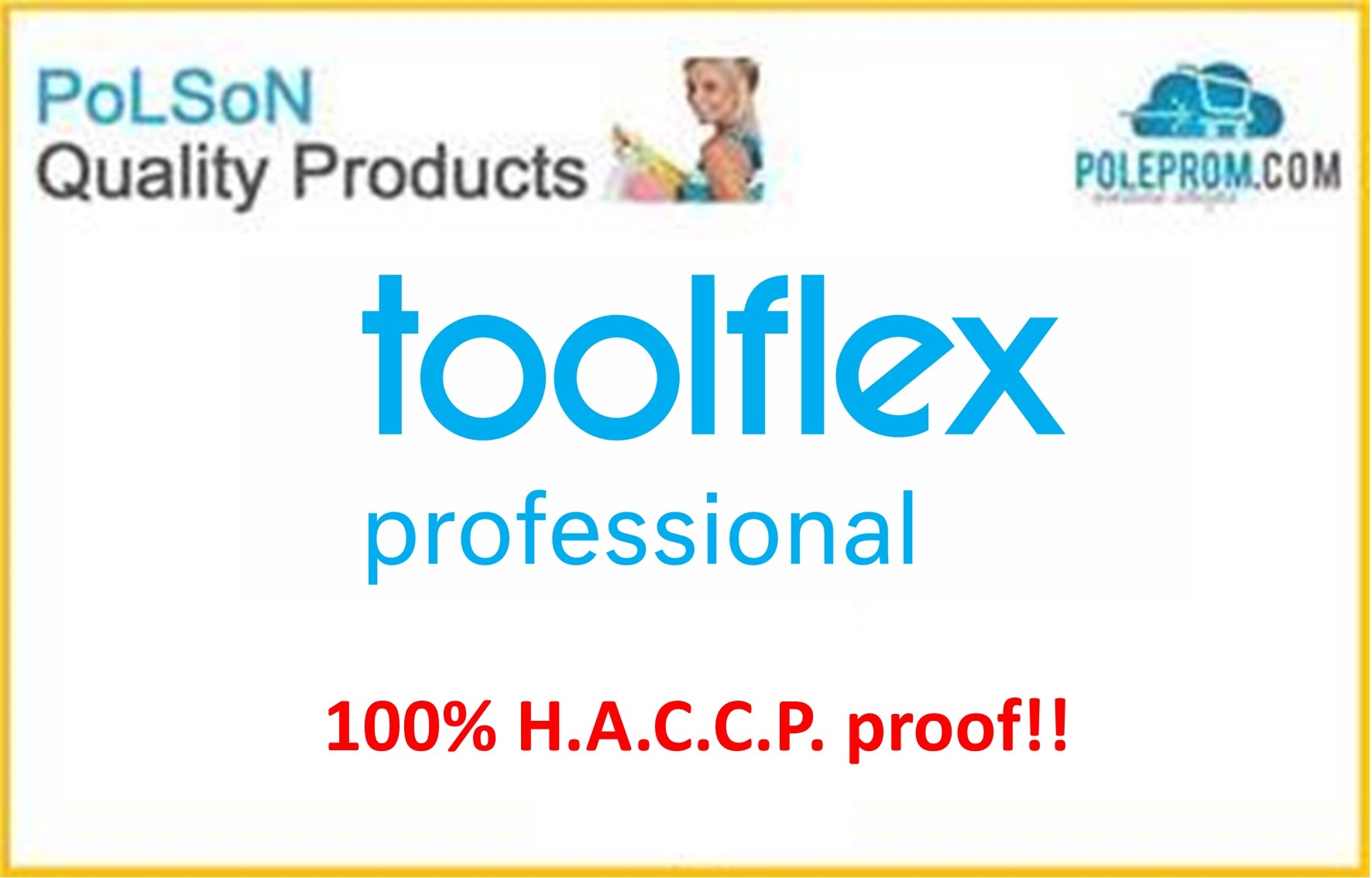 Toolflex HACCP ophangsysteem